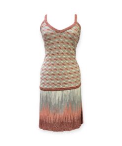 M Missoni Shimmer Knit Dress in Silver Multi | Size 10 8