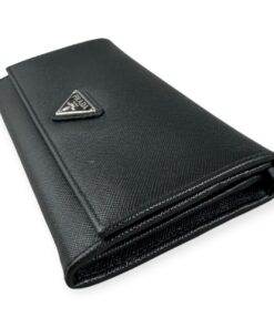 Prada Saffiano Wallet in Black 9