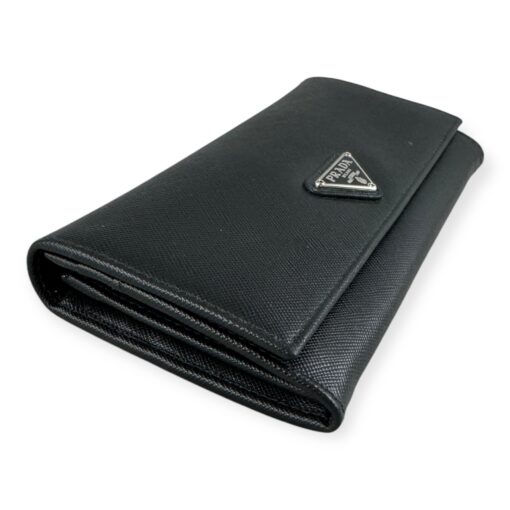 Prada Saffiano Wallet in Black 3