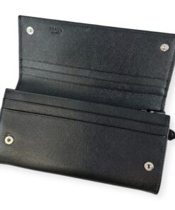 Prada Saffiano Wallet in Black 13