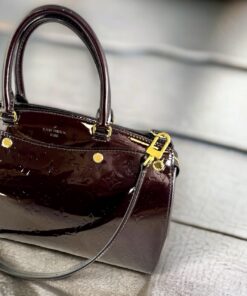 Louis Vuitton Brea MM NM Handbag Amarante